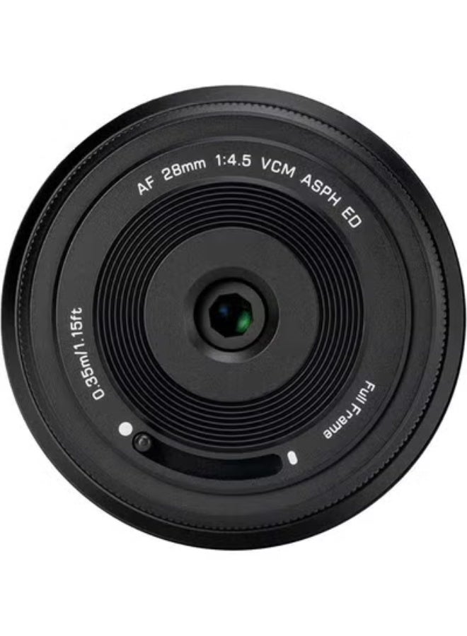 VILTROX 28mm f4.5 Pancake Lens Z, AF 28mm f4.5 Z Mount Lens for Nikon, Full Frame Z Mount for Nikon Z7ii Z8 Z5 Zfc Z6ii Z6iii Z50 Zf - Image 3